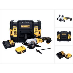 DeWalt DCS 571 P1 accucirkelzaag 18 V 115 mm borstelloos + 1x accu 5.0 Ah + lader + TSTAK