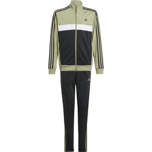 adidas Sportswear Essentials 3-Stripes Tiberio Trainingspak - Kinderen - Groen- 176
