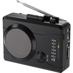 Cassettespeler en Audio Recorder met Digitale Overdracht en Radiofunctie