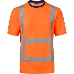 HAVEP T-Shirt Stretch RWS+ 10082 - Fluo Oranje/Charcoal - 5XL