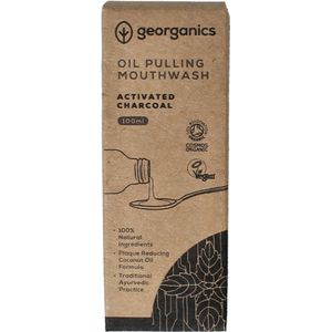 Georganics - Oil Pulling - Mondwater - Actieve Kool