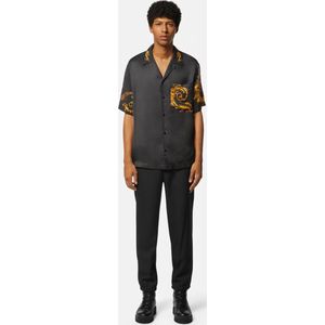 Versace Jeans Couture - Overhemden - Veelkleurig - Heren - Korte Mouwen