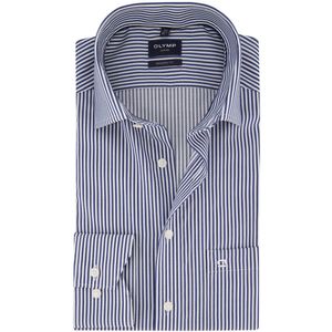 Business overhemd Olymp Luxor Modern Fit donkerblauw
