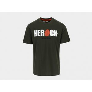 Herock ENI T-Shirt Korte mouwen Donker Kaki M