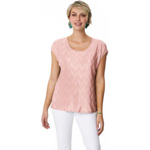 Satijnen geplooide crop top