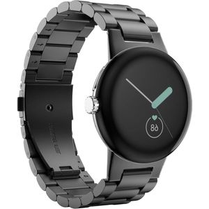 Strap compatible with Google Pixel Watch 2/Pixel Watch - Stainless Steel Replacement Band for Men and Women