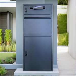 ParcelXL - Pakketbrievenbus met apart Postvak - Anti-diefstal - Vrijstaande Pakketbox