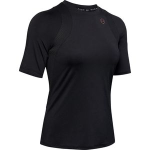Under Armour Rush S/S Fitness Shirt Dames - Maat S