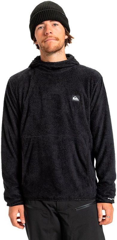 Quiksilver - Warm Up - Fleece Met Kap - Zwart - Heren