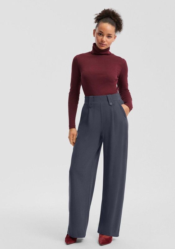 Harembroeken - Broek - Wijde Pijpen - Relaxte Pasvorm - Hoog Uitgesneden Taille