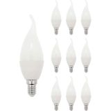 VITO LED Kaarslamp C37 E14 - 7W (vervangt 50W) - 533lm - 6400K - 220-240V - Ø37mm - Energiezuinig - 10 stuks