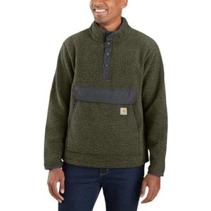 Carhartt Relaxed Fit Fleece - Basil Heather - Pullover Heren - maat XXL