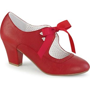 Pin Up Couture - WIGGLE-32 Pumps - US 7 - 37 Shoes - Rood