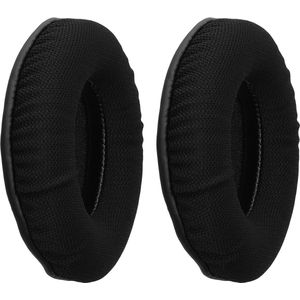 kwmobile 2x oorkussens geschikt voor TurtleBeach Recon 70 / Recon 50 / Recon 60P / Stealth 500 / 600 / 700 koptelefoon in zwart - Voor over-ear hoofdtelefoon