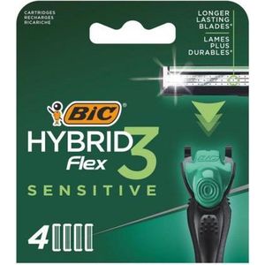 BIC Flex 3 hybrid shaver sensitive cartridges bl 4 4st