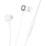 HOCO M116 - Bedrade Oordopjes - Wit - USB-C