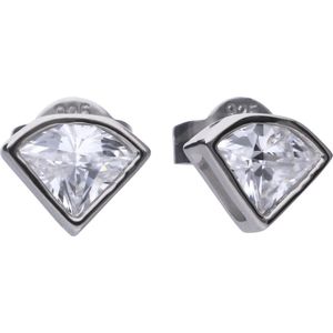 Diamonfire Zilveren Oorknoppen Minimal Diamondshape 806.0441.00