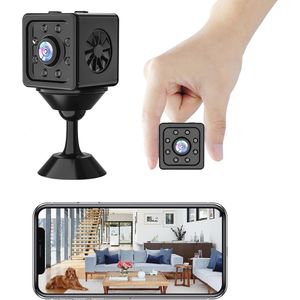 Mini Full HD WLAN Bewakingscamera met Bewegingsdetectie en Mobiele App - Ideaal voor Binnengebruik