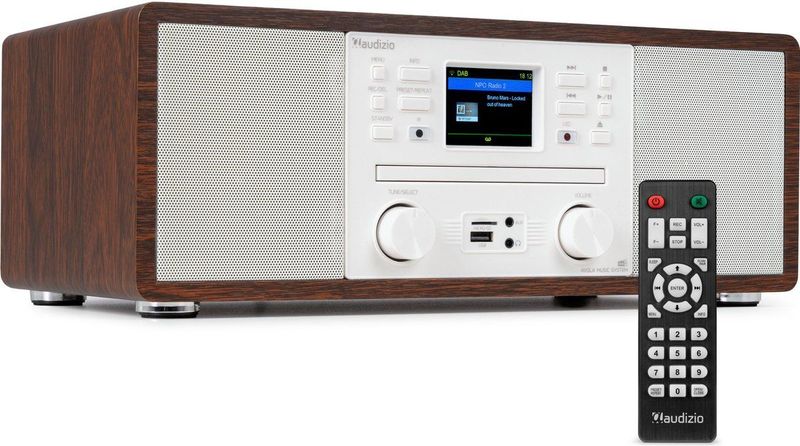 Audizio Avola - Internetradio - Wit - DAB+/FM - CD Speler