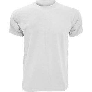 Fruit Of The Loom - Heavy Weight - Katoenen T-shirt - Wit - Korte Mouwen