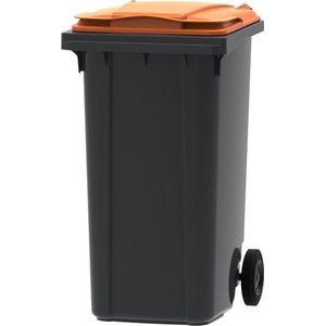 Vepa Bins Mini-container grijs oranje 240 liter (VB240000GO)