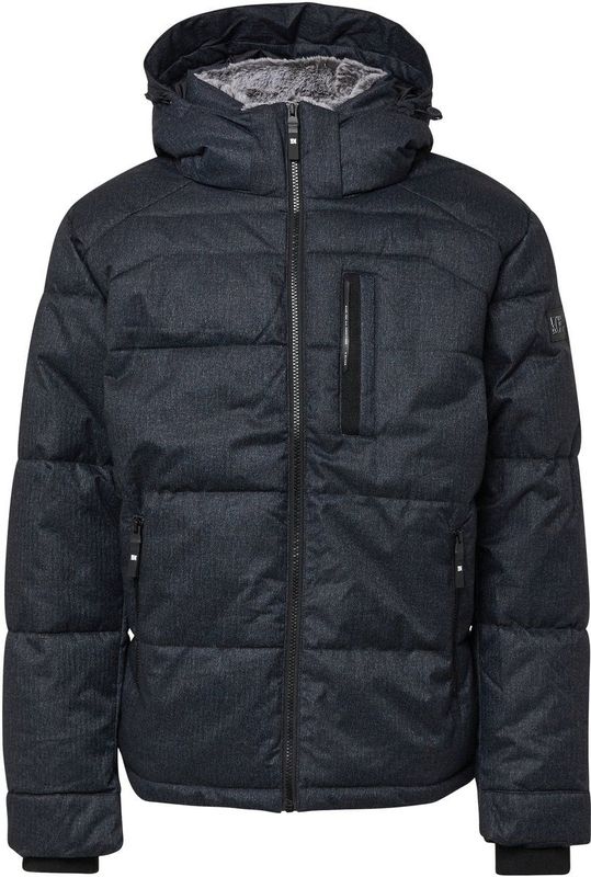 s.Oliver - Outdoor-Jack - Halflang - Pufferjack - Zwart