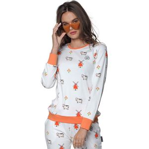 Happy Pyjama's | Jungle edition | pyama dames volwassenen | maat S (S-XL) | Pyjama set | Premium zacht katoen