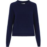 DreiMaster - Vintage - Trui - Navy - Lange Mouw - Ronde Hals