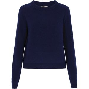 DreiMaster - Vintage - Trui - Navy - Lange Mouw - Ronde Hals