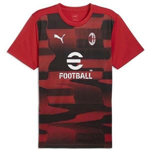 Puma - AC Milan 24/25 - T-shirt - Rood/Zwart - Korte Mouwen