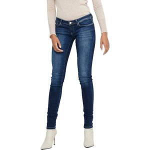 Only Dames Jeans Broeken ONLCORAL LIFE REA285 skinny Fit Blauw 26W / 32L Volwassenen