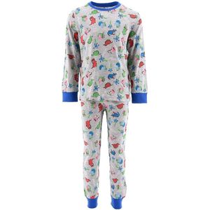 Peppa Georgers Pyjamaset Grijs Katoen Maat 110