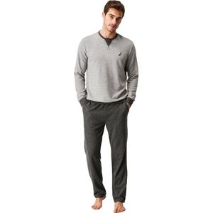 Nautica - Heren Pyjama Set, Lange Mouwen - S
