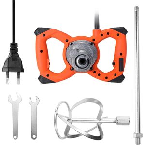 Betonmixer - Beton Mixer - Cement Menger - Cement Mixer - 2300 W - 6 Snelheden - Oranje