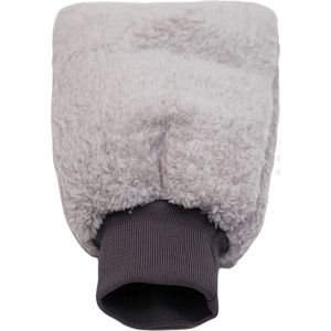 AutoFresh -Auto Was Handschoen -Washandschoen - Auto Schoonmaakhandschoen -Microvezel washand - Microvezel Stof - Grijs