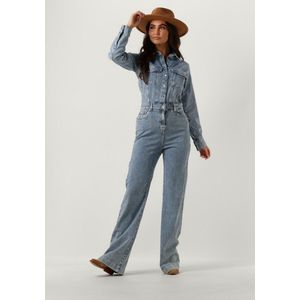 7 For All Mankind Luxe Jumpsuit Morning Sky Jumpsuits Dames - Lichtblauw - Maat S