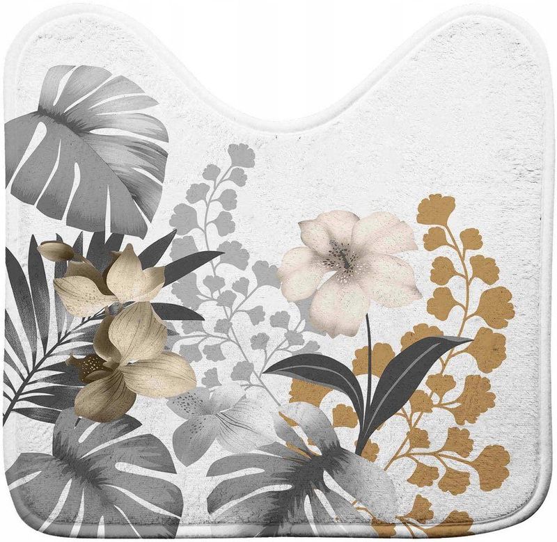 Douceur d'intérieur - KELLY - Toiletmat - Veelkleurig - 45x45 cm