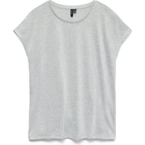 Vero Moda - Vmsarah Ava Ss Top - T-shirt - Lichtgrijs