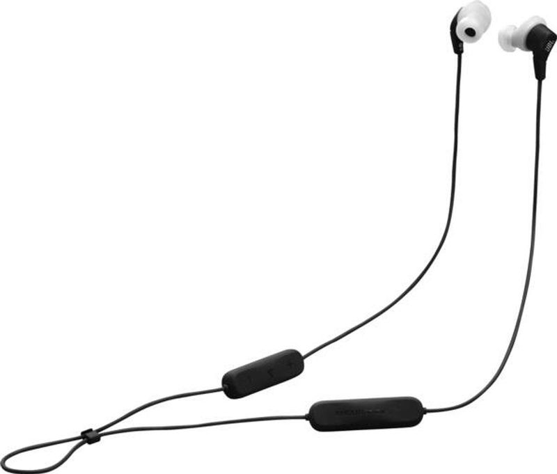 JBL Endurance Run 3 - Wireless In-Ear Headphones, IP65, with Play/Pause and Volume Control - Black & Grey