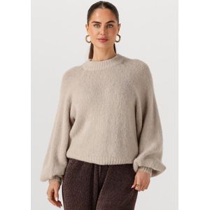 Notre-V Nv-gussie Truien & vesten Dames - Sweater - Hoodie - Vest- Beige - Maat XS