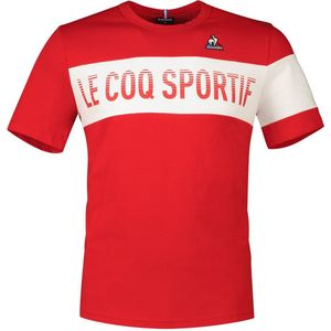 Le Coq Sportif 2320725 Bat N°2 T-shirt Met Korte Mouwen Rood L Man