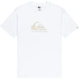 Quiksilver - Evo Comp Logo - T-shirt - Wit - Korte Mouwen