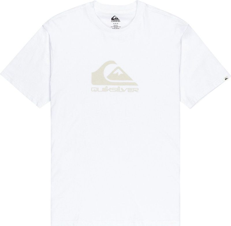 Quiksilver - Evo Comp Logo - T-shirt - Wit - Korte Mouwen