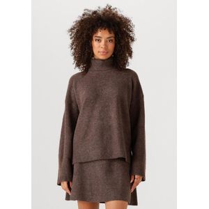 Notre-V Nv-gwenda Truien & vesten Dames - Sweater - Hoodie - Vest- Bruin - Maat XXL