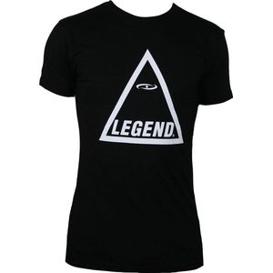 t-shirt Triangle Kids/Volwassenen Zwart 100% Bio Katoen 6-7 jaar