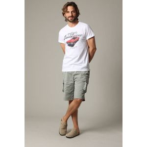 DEELUXE Klassiek katoenen T-shirt met print en korte mouwen S