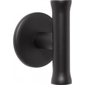 NOUR EV102/64 NM T-deurkruk gev. op Ã˜ rozet mat zwart