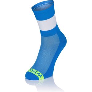 Winaar BWB Fietssokken Blauw/Wit Maat XS (36-38)