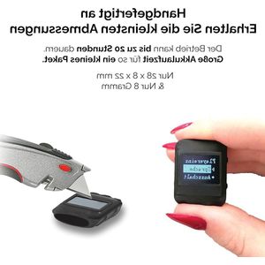 Stemgeactiveerde 8 GB dicteerapparaat- recorder - opname van 570 uur - HD-stem - 1536 kbps - 20 uur batterij - rubberen hoes Afluisterapparatuur
