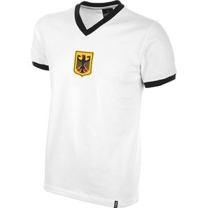 COPA - Duitsland 1970's Retro Voetbal Shirt - S - Wit